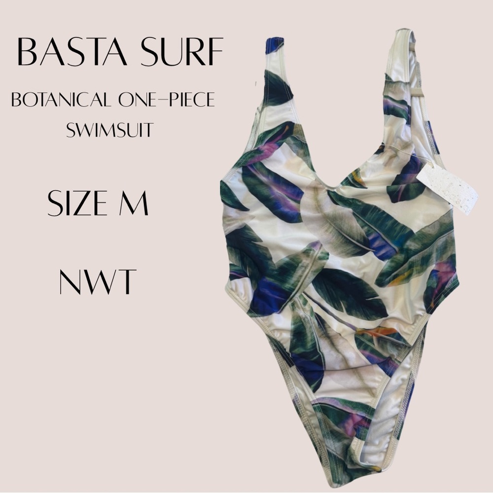 🌿 Basta Surf One-Piece Swimsuit | Size M | NWT